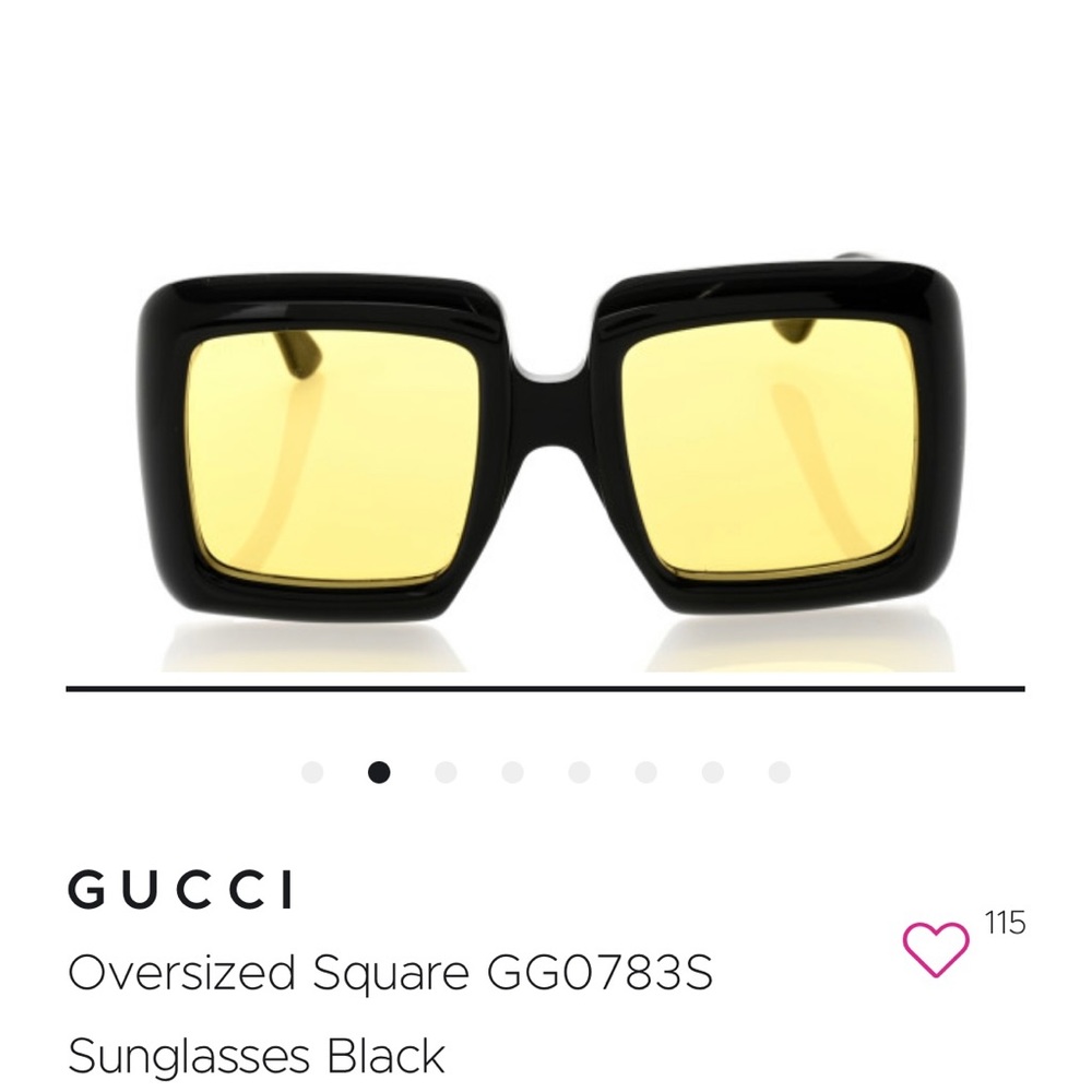 COPY - Gucci GG0783S SUNGLASSES (oversized) BRANDNEW -100% AUTHENTIC